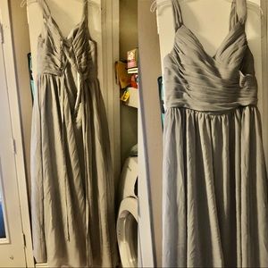 Gray Bridesmaids Dress
